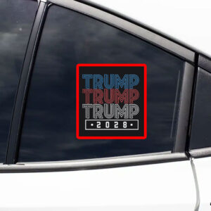 Trump 2028, Patriotic USA Election Stickers