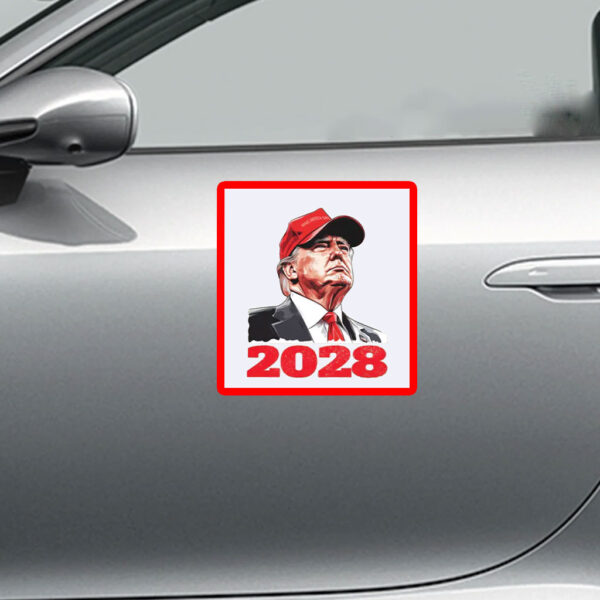 Trump 2028, Patriotic USA Election Sticker