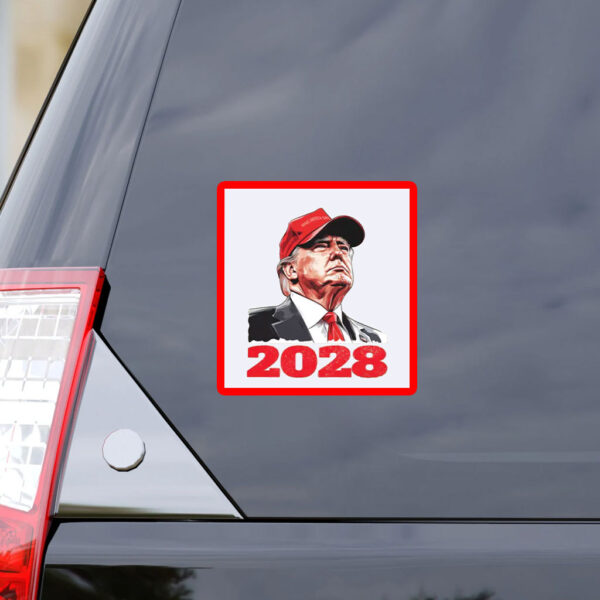 Trump 2028, Patriotic USA Election Sticker