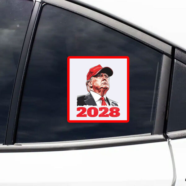 Trump 2028, Patriotic USA Election Sticker