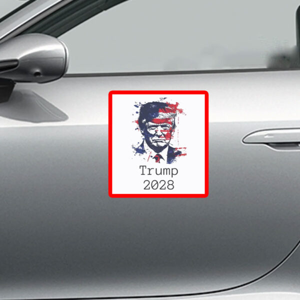 Trump 2028 Political Statement Sticker