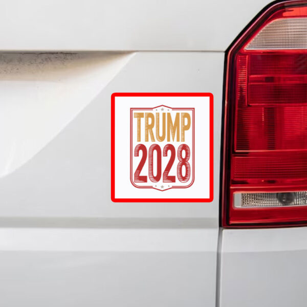 Trump 2028 President 48 Donald Trump For President Sticker