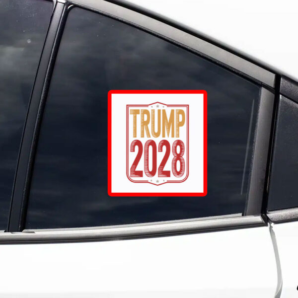 Trump 2028 President 48 Donald Trump For President Sticker