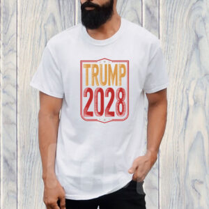 Trump 2028 President 48 Donald Trump For President T-shirt