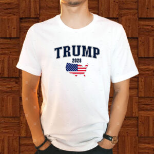 Trump 2028 President Map Shirt
