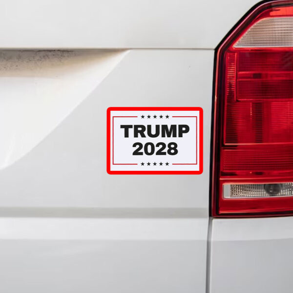 Trump 2028 President, Support Trump Sticker