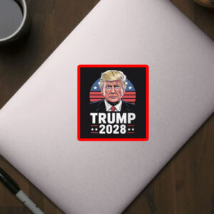 Trump 2028 Presidential Election Sticker