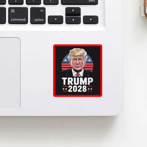 Trump 2028 Presidential Election Sticker