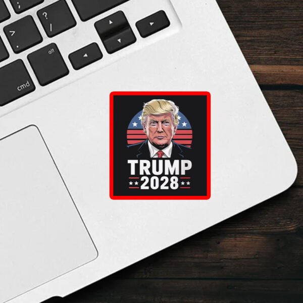 Trump 2028 Presidential Election Sticker