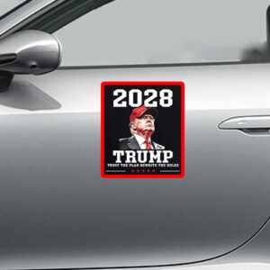 Trump 2028 Rewrite The Rules Sticker