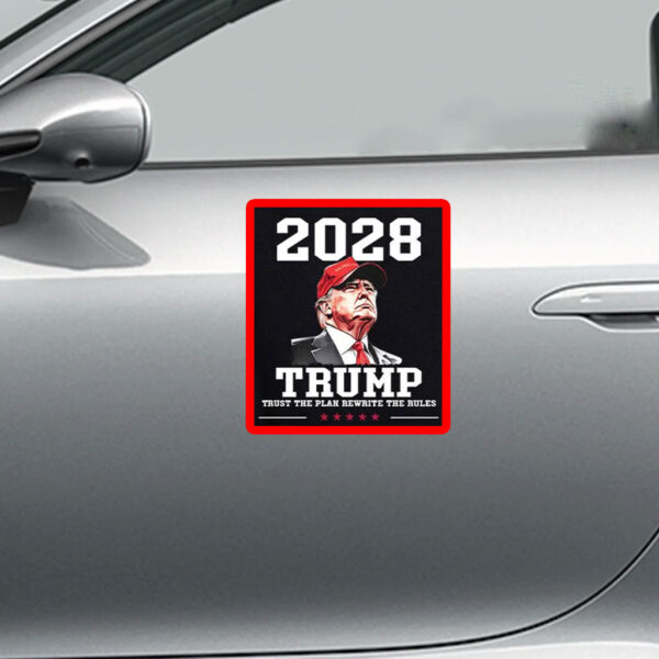 Trump 2028 Rewrite The Rules Sticker