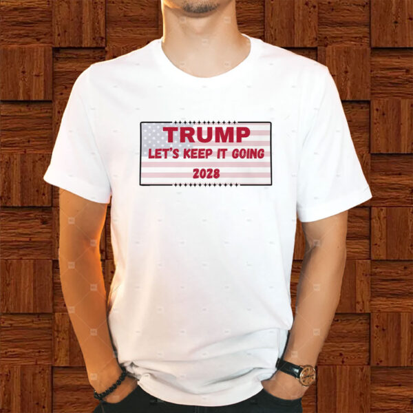 Trump 2028 Shirt JD Vance 2028, MAGA Supporter Political T-Shirt