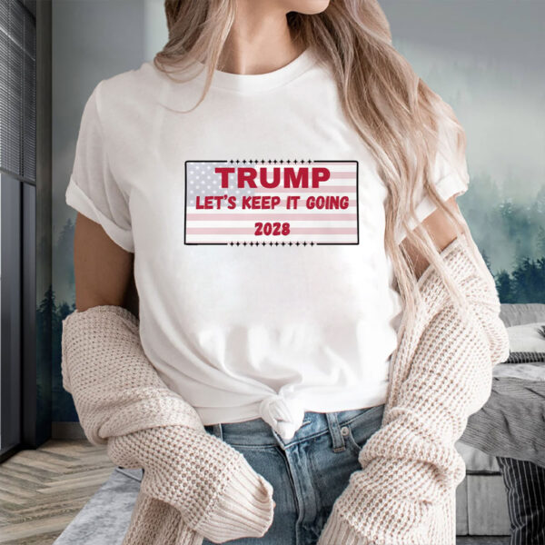 Trump 2028 Shirt JD Vance 2028, MAGA Supporter Political T-Shirt