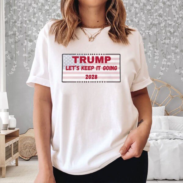 Trump 2028 Shirt JD Vance 2028, MAGA Supporter Political T-Shirt