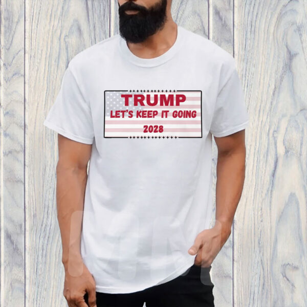 Trump 2028 Shirt JD Vance 2028, MAGA Supporter Political T-Shirt