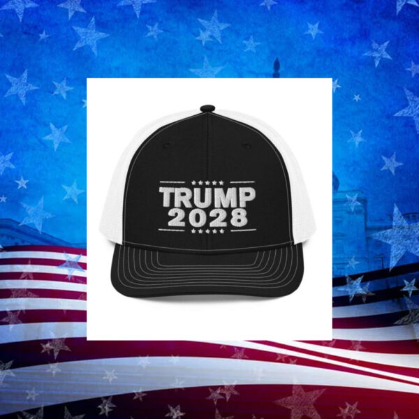 Trump 2028 Snapback Trucker Cap