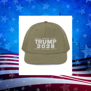 Trump 2028 Snapback Trucker Cap
