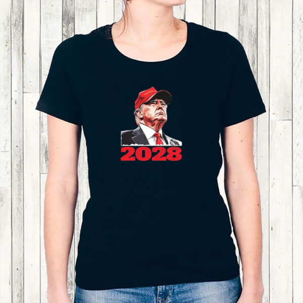 Trump 2028 T-Shirt, Patriotic USA Election Shirt