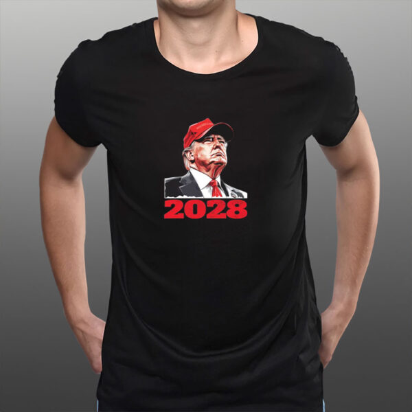 Trump 2028 T-Shirt, Patriotic USA Election Shirt