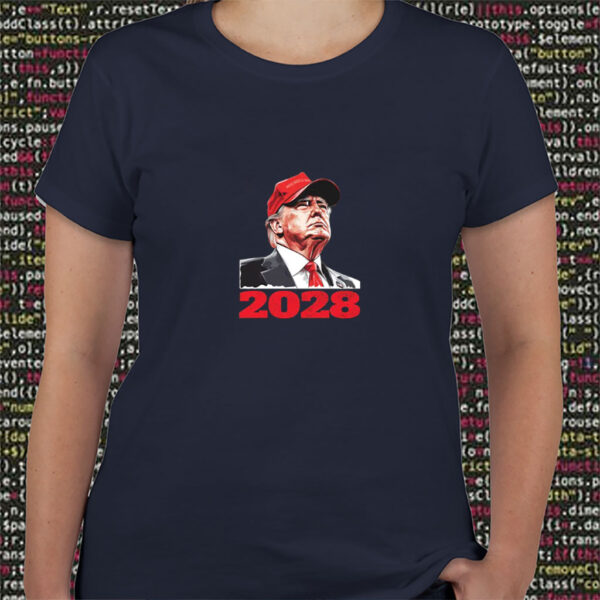 Trump 2028 T-Shirt, Patriotic USA Election Shirt