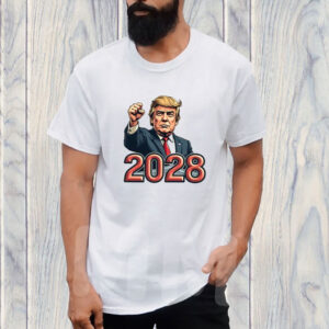 Trump 2028, Trump For President 2028 Patriotic Shirt