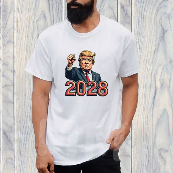 Trump 2028, Trump For President 2028 Patriotic Shirt