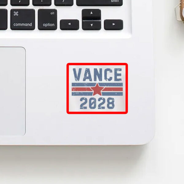 Trump 2028, Trump Vance 28, Trump Supporter Sticker