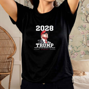 Trump 2028 Trust The Plan Rewrite The Rules Shirt