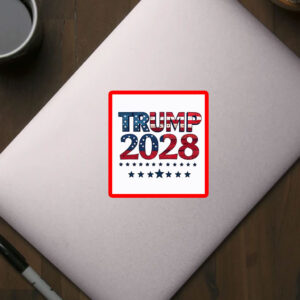 Trump 2028 Vintage Style Patriotic Sticker