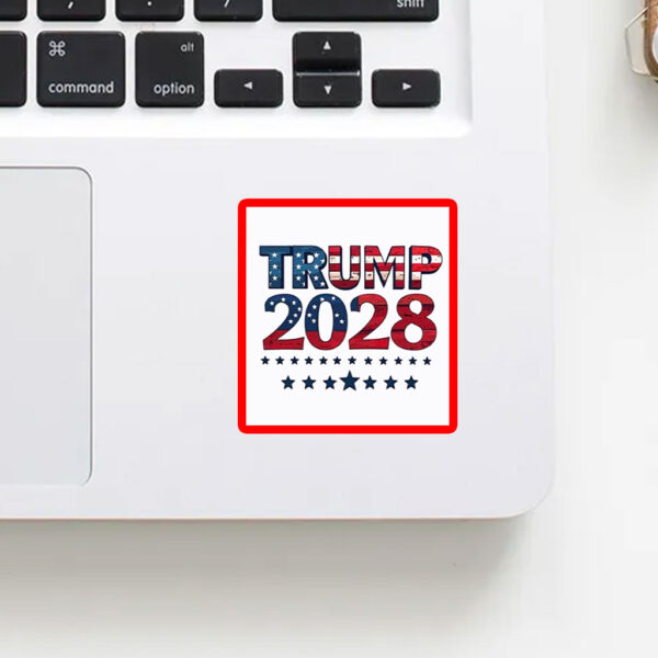 Trump 2028 Vintage Style Patriotic Sticker