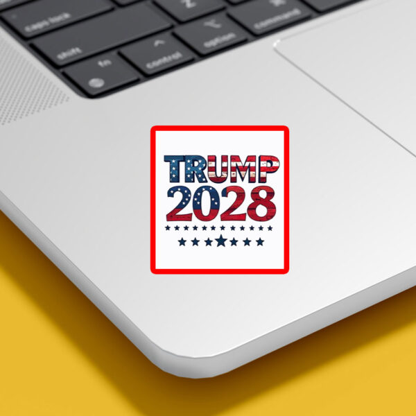 Trump 2028 Vintage Style Patriotic Sticker