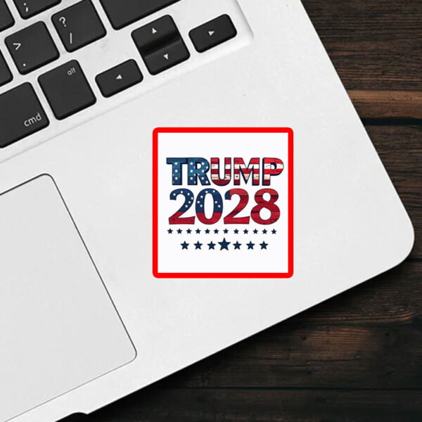 Trump 2028 Vintage Style Patriotic Sticker