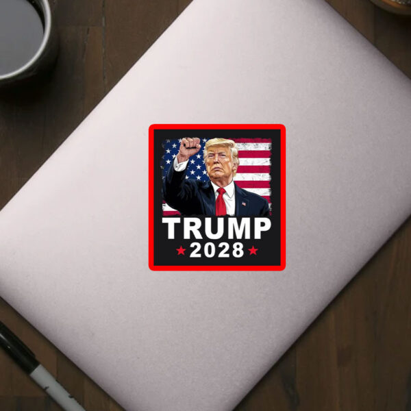 Trump 2028, Vote Donald Trump 28 Sticker