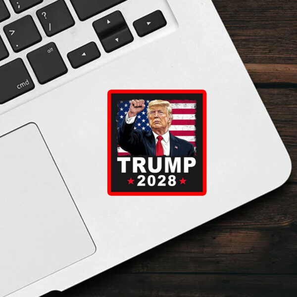 Trump 2028, Vote Donald Trump 28 Sticker