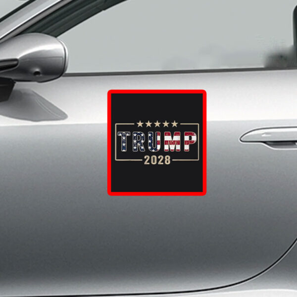 Trump 2028 Vote Donald Trump Flag 2028 Sticker