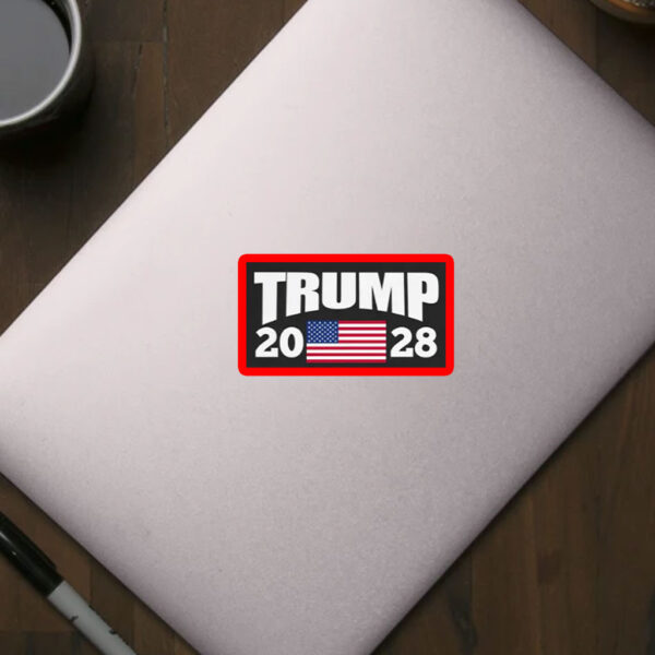 Trump 3.0, Trump 2028 Sticker
