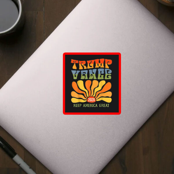 Trump For President 2028 Keep Patriotic Sticker