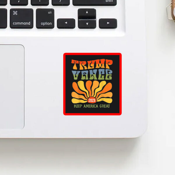 Trump For President 2028 Keep Patriotic Sticker