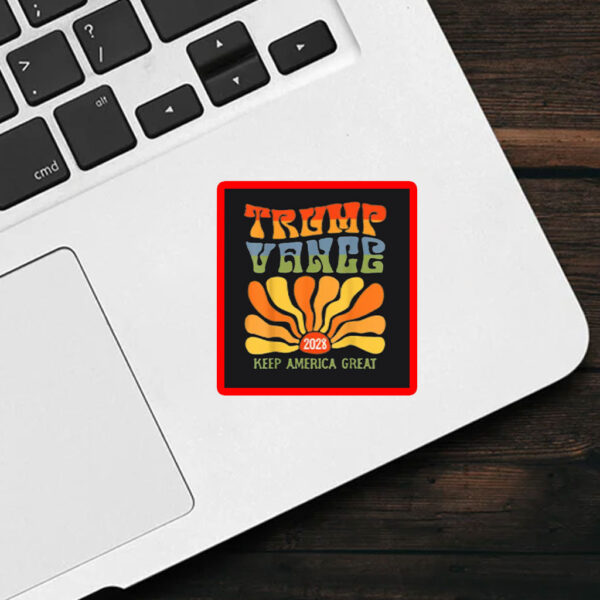 Trump For President 2028 Keep Patriotic Sticker