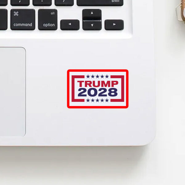 Trump For President 2028 Patriotic MAGA Sticker