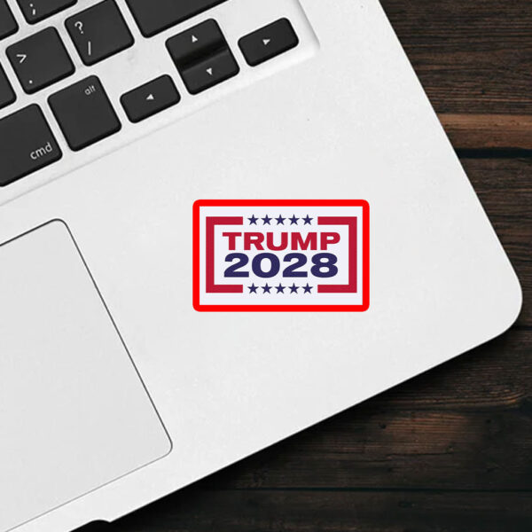 Trump For President 2028 Patriotic MAGA Sticker