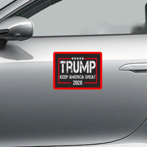 Trump Keep America Great 2028, Patriotic Political Graphic Sticker