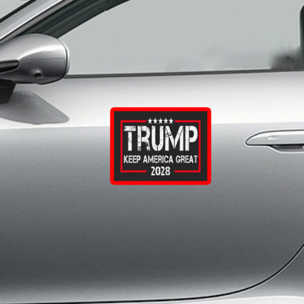 Trump Keep America Great 2028, Patriotic Political Graphic Sticker