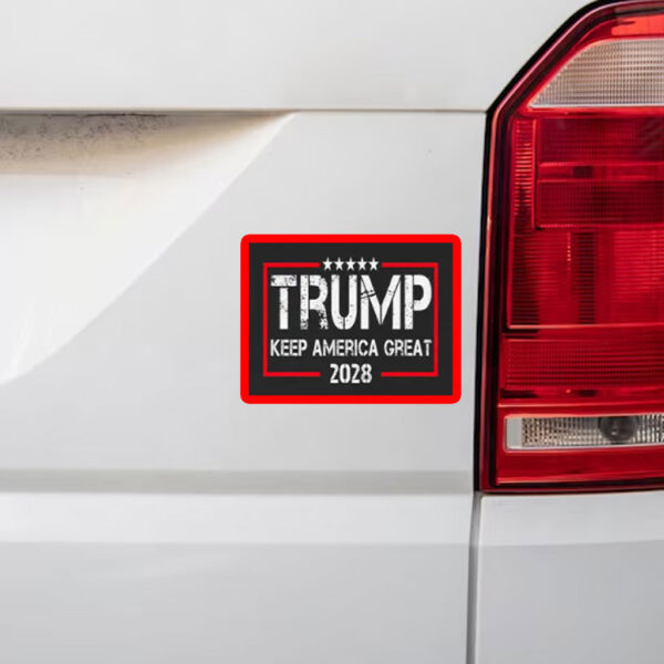 Trump Keep America Great 2028, Patriotic Political Graphic Sticker
