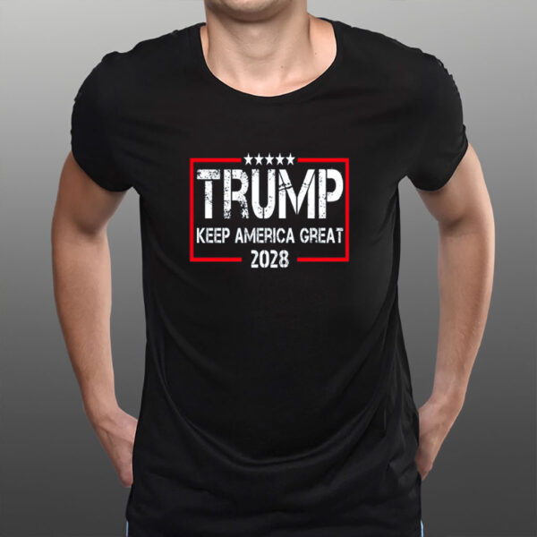 Trump MAGA 2028 Keep America Great Shirt