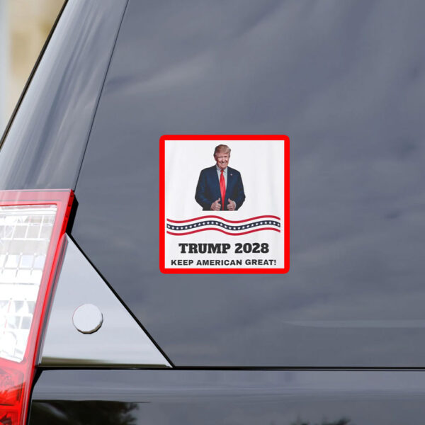 Trump Re-Election 2028 Sticker