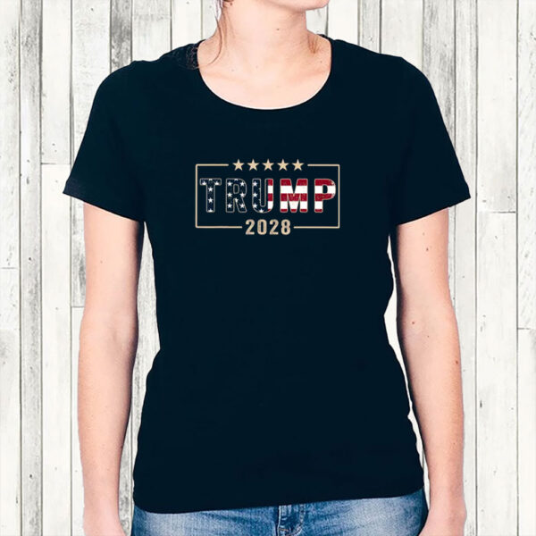 Trump Vance 2028 Shirt Patriotic Election T-Shirt