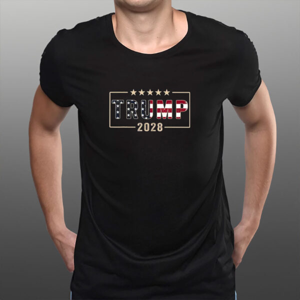 Trump Vance 2028 Shirt Patriotic Election T-Shirt