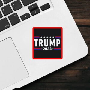 Trump for President 2028, Patriotic Sticker
