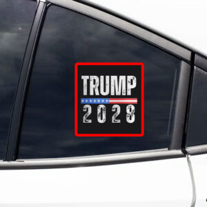 USA Elections 2028, Trump 2028 Sticker